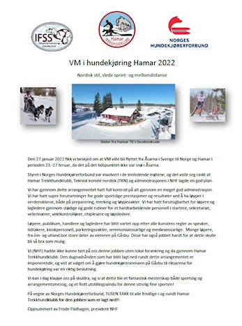 Presidenten oppsummerer VM på Hamar 2022
